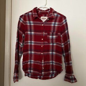 Mossimo "Large" Plaid Button-up